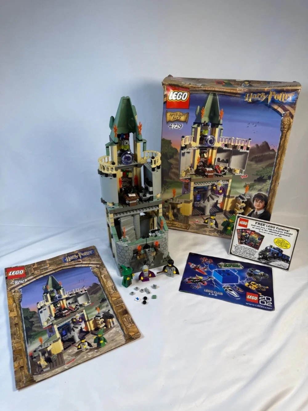 LEGO Harry Potter 4729 Dumbledore's Office Complete Vintage 2002